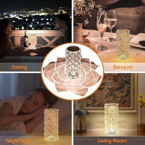 Crystal Table Lamp