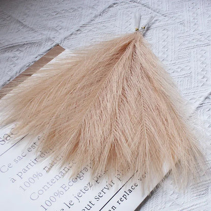 Artificial Fluffy Pampas Grass Bouquet 5/10/20/Pc Wedding Party Decoration Boho Fake Plant Flower for DIY Room Home Decor Flower