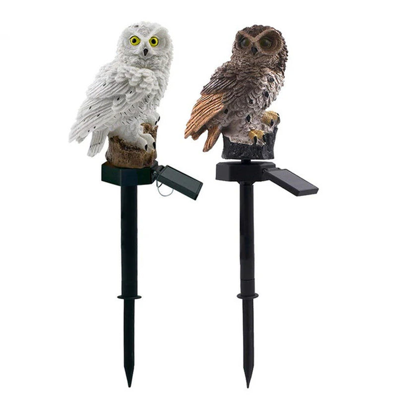 Solar Lamp Owl Animal Solar Garden Lights Solar Powered Solar Led Light Outdoor Garden Decoration Lamp Waterproof Solar Lights