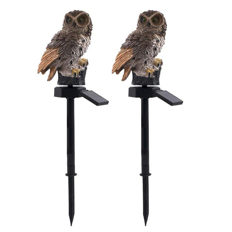 Solar Lamp Owl Animal Solar Garden Lights Solar Powered Solar Led Light Outdoor Garden Decoration Lamp Waterproof Solar Lights