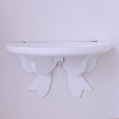 Butterfly Knot Style Wall Decoration Storage Shelf No Punch DIY Living Room Bedroom Wall Hanging Toy Model Display Shelf