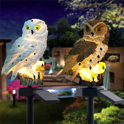 Solar Lamp Owl Animal Solar Garden Lights Solar Powered Solar Led Light Outdoor Garden Decoration Lamp Waterproof Solar Lights